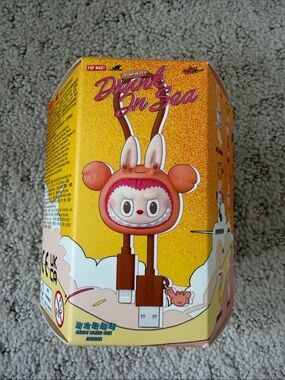 Pop Mart Drunk In Sea Bunny USB Charger Cable - Pink/Brown